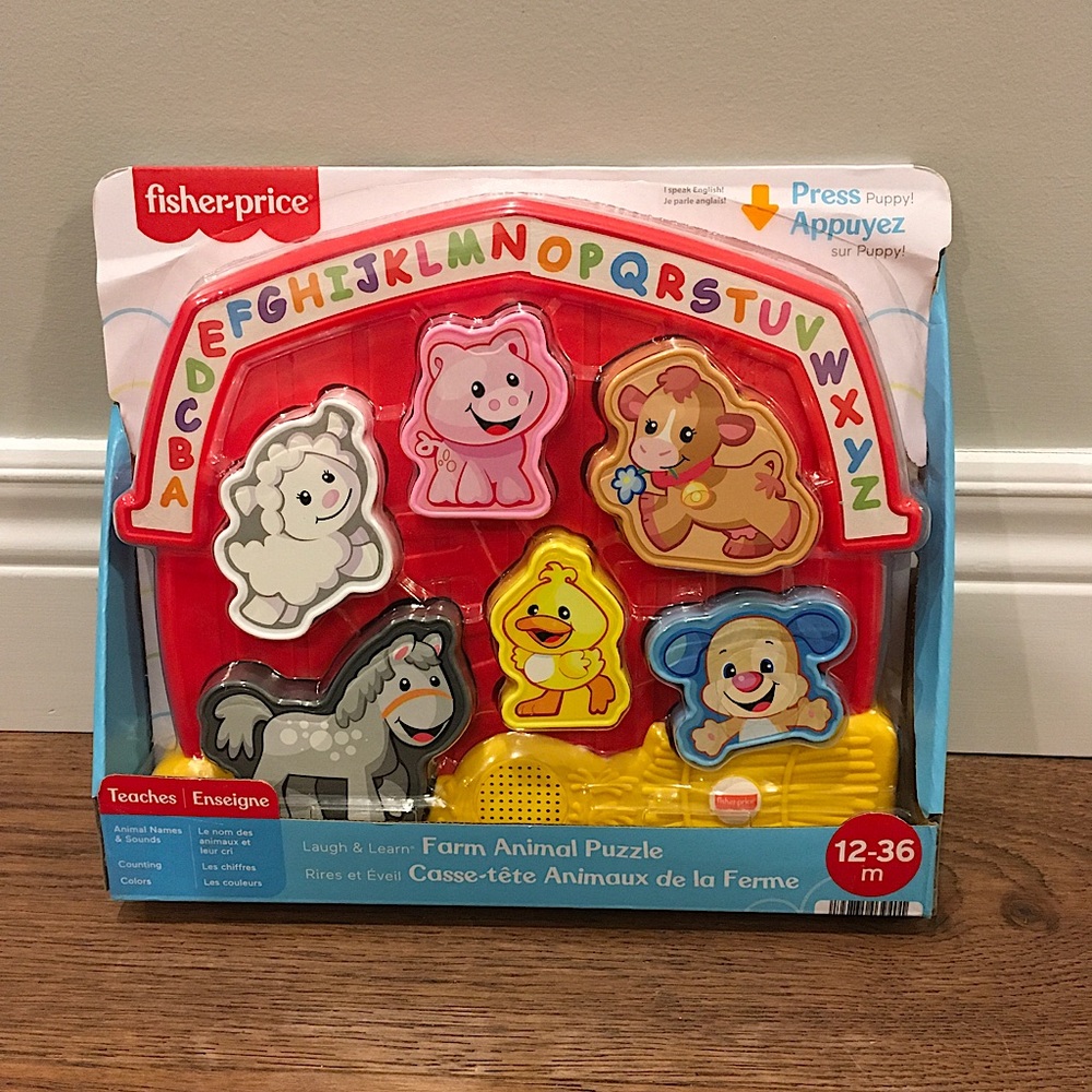 Fisher Price farm animal puzzle